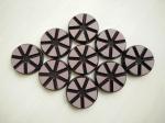 High Flexibility 3 Inch Ceramic Bond Diamond Polishing Pads For Concrete
