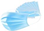 Medical 3 Ply Non Woven Face Masks With CE FDA Certificate White Blue Green