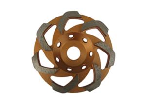 Wholesale Gold 4'' 4.5&quot; Diamond Cup Wheel Turbo Diamond Grinding Cup Wheel for Granite from china suppliers