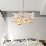 Modern White Cloud Chandeliers Bedroom Living Room Dining Room Paper Chandeliers