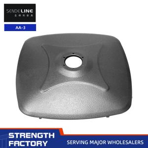 Wholesale 500×500mm Matte Black Plating Color Stamping Base For Barber Chair / Beauty Chair from china suppliers