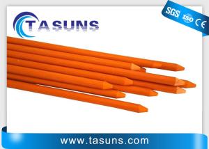 Wholesale Pultruded Fiberglass Round Rod For Garden Stakes Sticks For Flower from china suppliers