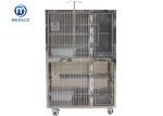 Stainless Steel High-Grade Pet Cat Cage With Middle High-Strength Acrylic Plate