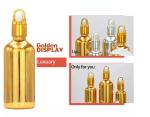 10ml 20ml 30ml 50ml Electroplated Gold Essential Oil Bottle Small Gold Bottle