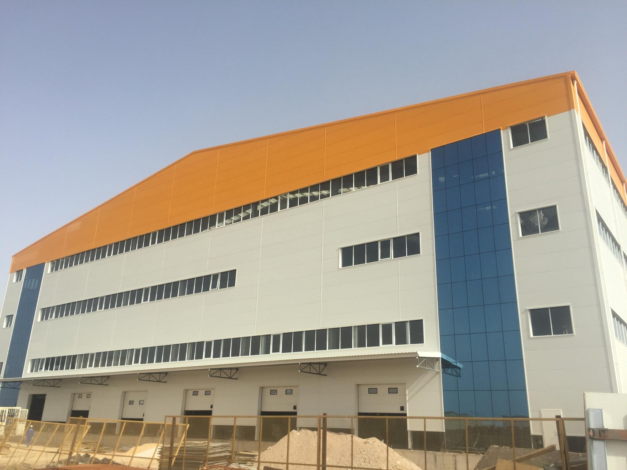 Modualr Frame Steel Structure Buildings / Industrial Warehouse / Workshop / Villa / Office / Apartment