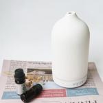 PP Ceramic Essential Oil Ultrasonic Aroma Humidifier Capacity 51-100ml