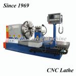 Industrial Automatic Lathe Machine , Metal Horizontal CNC Lathe High Speed