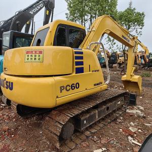 Wholesale PC60-7 6T Used Komatsu Excavators Secondhand Komatsu Crawler Excavator from china suppliers