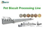 Customized Color Dog Biscuit Making Machine , Pet Food Production Line