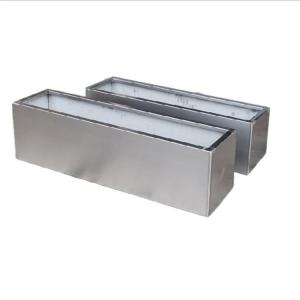 Wholesale Flower pot rectangular metal stainless steel flower planter from china suppliers