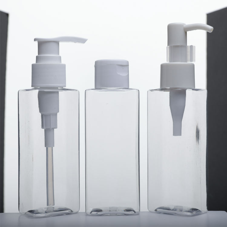 PET Empty 100ml Transparent Plastic Bottle For Sanitizer Small Size