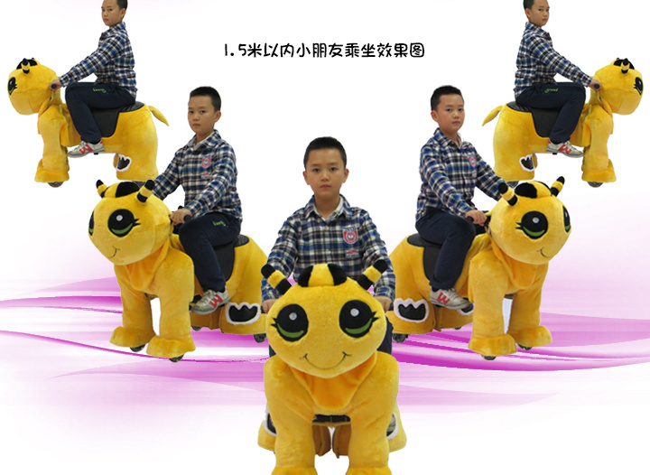 many plush toy car /Electrical animal toy car /kid ride on it