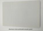 Non-combustible Seamless Metal Ceiling Microperforated Acoustic Panel Soundproof