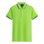 Men′s Vintage Plain Polo Shirts Cotton Short Sleeves Polo T-Shirts