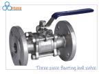 Fire Safe 3 Piece 3˝ 2500LB Industrial Metal Valves