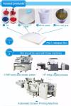 48*64cm Water Based Ink PET Offset Printing Film Chemical Resistance 75mic PET