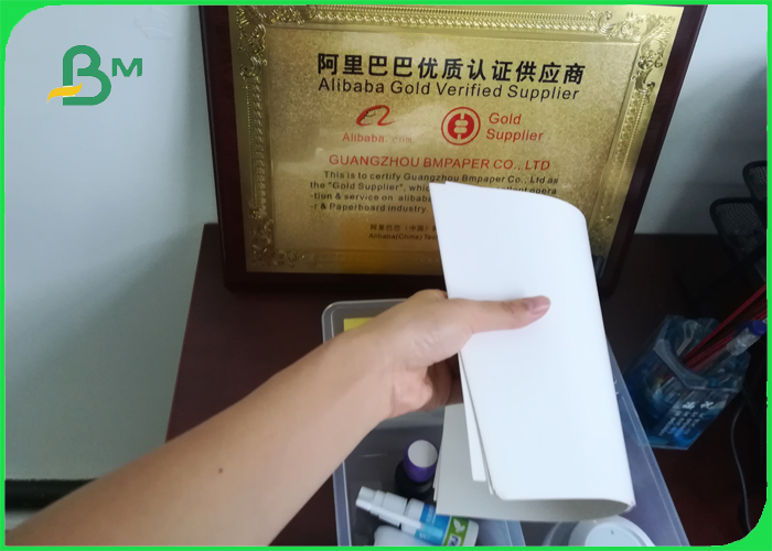 100% Virgin Wood Pulp 300g Coated White Ivory Board Paper For Book Cover