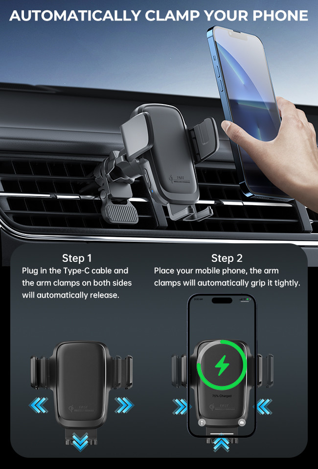 Customized Magnetic Car Mount Built In Capacitor Magnetic Phone Mount