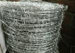 Fencing 3.4mm High Tensile Barbed Wire Oxidation Protection