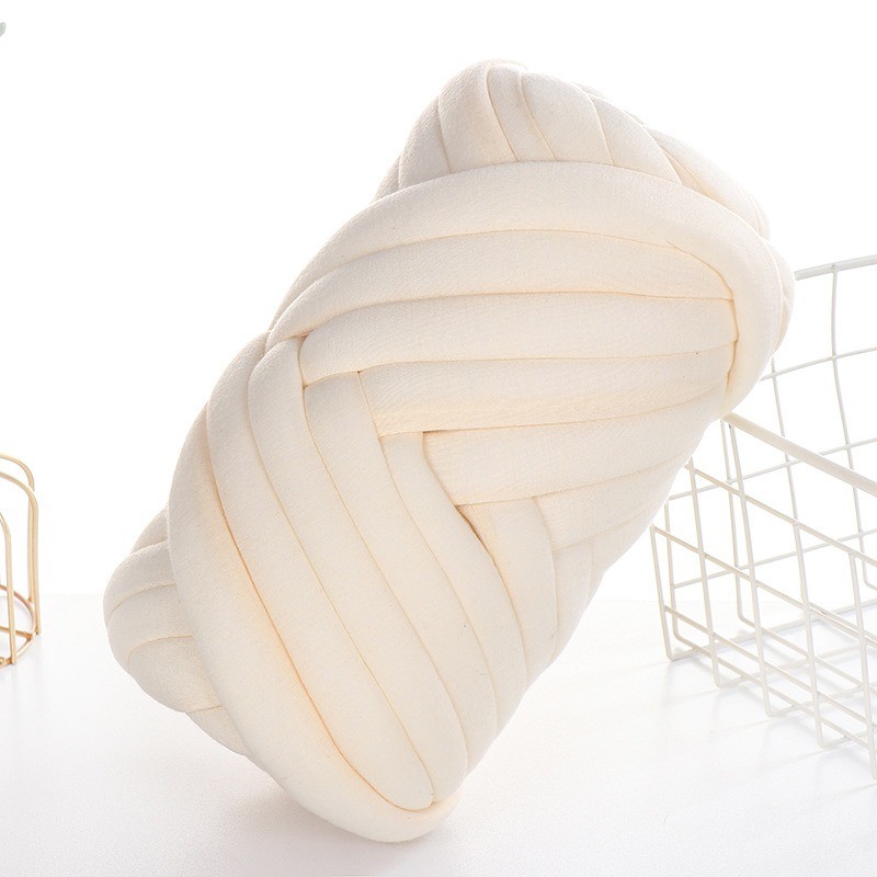 100% PO Chunky T-Shirt Core Yarn Tape Yarn For Hand Knitting Blanket Cushion