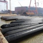 ISO14409 Standard Boat Lifting Airbags Ship Launching Airbags For Shipyard