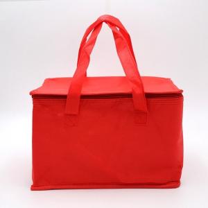 Wholesale Accept customized logo and packing non woven insulated lunch thermal cooler bag from china suppliers
