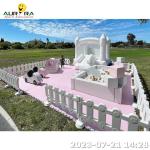 10 Passenger Soft Play Fence Kids Outdoor Playground Soft Play Mobile Gates For