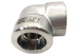 ASME B16.11 Carbon Steel Forged Fittings 3000 Lbs Socket Weld Elbow