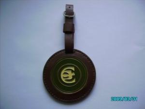Wholesale Promotional durability of leather Customized Luggage Tags from china suppliers