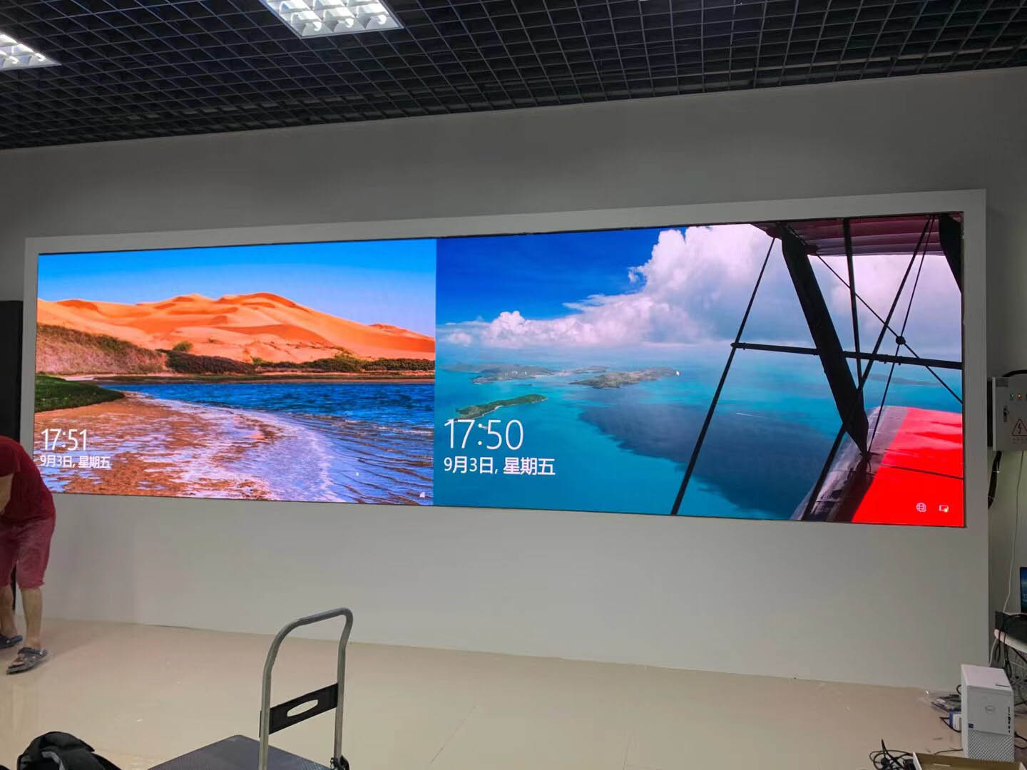 indoor p3mm fixed led screen