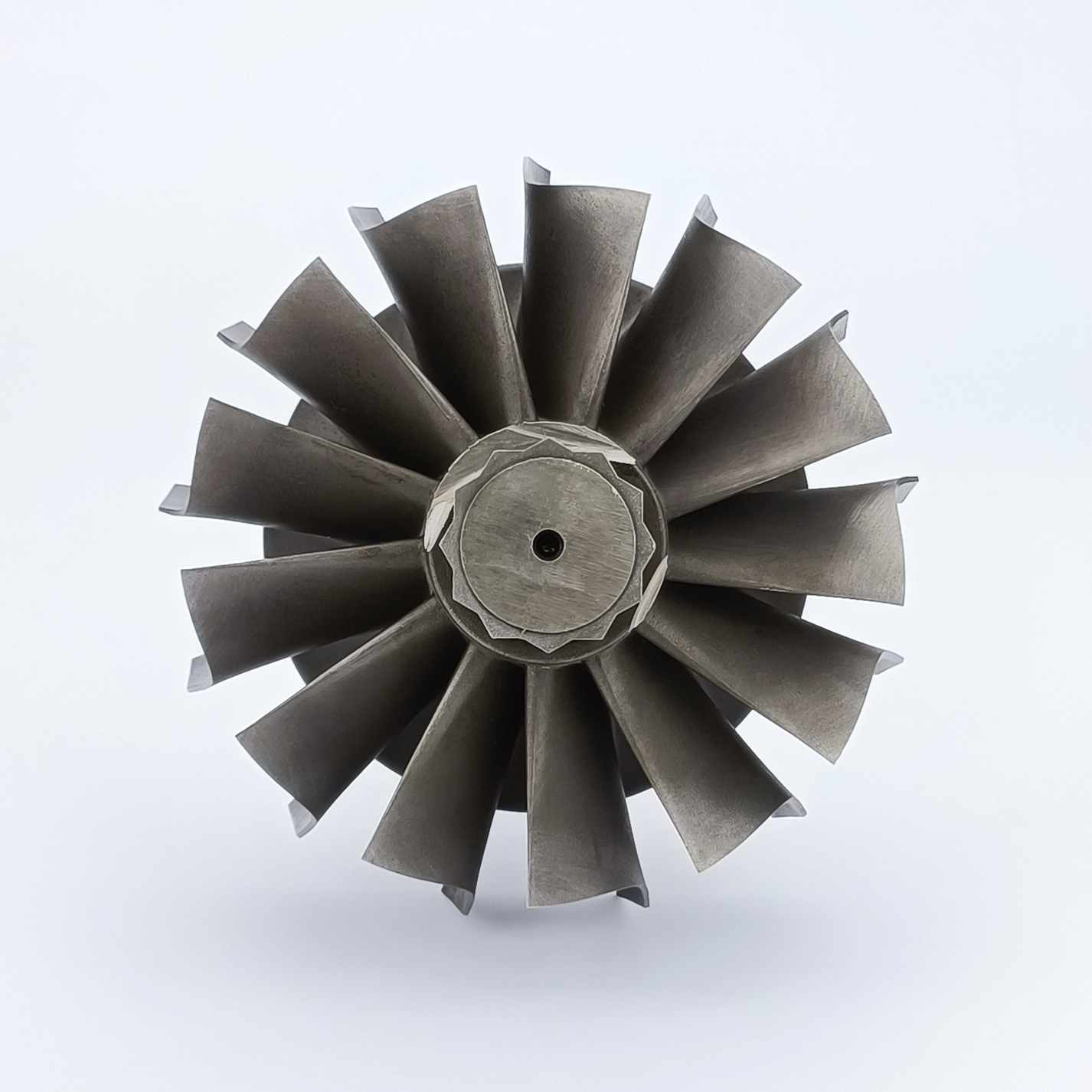MS-TECH Turbo HX83 Turbine Wheel Shaft 3595589 Ind 125mm Exd 111.7mm Blades13