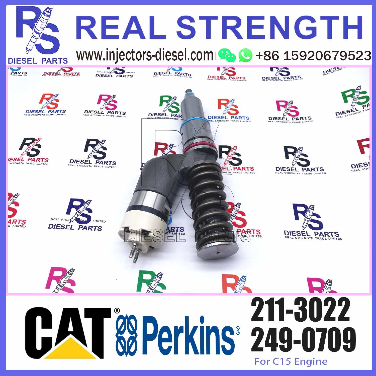 211-3022 Caterpillar Fuel Injector Nozzle 249-0709 6 Months Warranty
