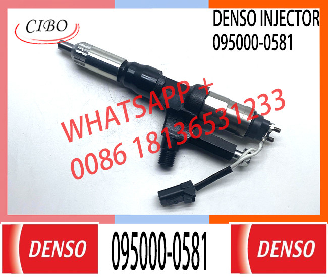 Diesel fuel injector 095000-0580, 095000-0581, 095000-0582, 095000-0583 for S05C 23910-1201, S2391-01201