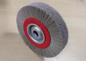 Wholesale Circular Abrasive Nylon Wheel Brush / Nylon Deburring Brush With 150mm OD from china suppliers