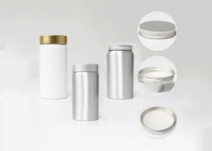 Wholesale Matte White BPA Free 200g 250g instock FDA Aluminum Medicine Bottle from china suppliers