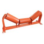 Customised Carbon Steel Idler Belt Conveyor Roller Ordinary Painting