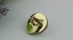 New style shiny gold round shape heart accessories metal turn lock for handbag