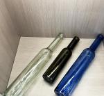 Freely Provided Glass Bottle 500 ml 375 ml Square Green Olive Oil Bottle with