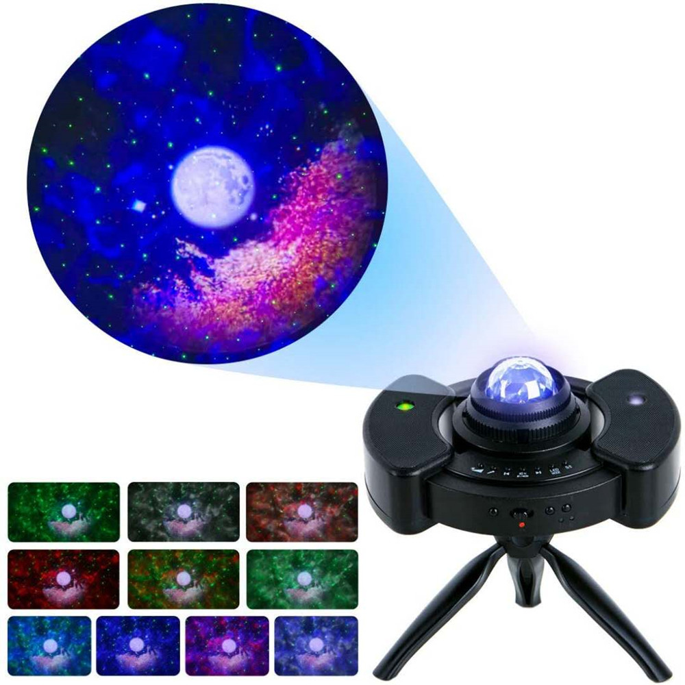 15W Intelligent Atmosphere Wake Up Lamp DC5V Wireless Charger Atmosphere Lamp