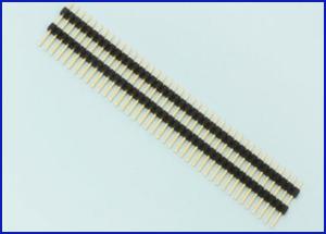 Wholesale 180 degree single row 2.54mm picth pin header from china suppliers