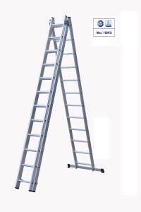 Wholesale Domestic Aluminium Multi Purpose Ladder 150kg / 330 Lb Load Capacity 3x12 from china suppliers