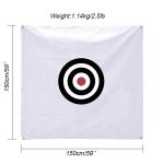 Canvas Golf Driving Net Golf Hitting Target Cloth White Color 1.5m