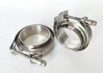 T Type Single Bolt Exhaust Auto Spare Parts V Band Stainless Steel Clamp With