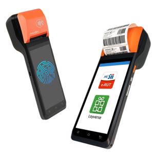 China 6400mAh Battery Capacity And 3GB RAM 16GB ROM POS Android Terminal For Performance on sale