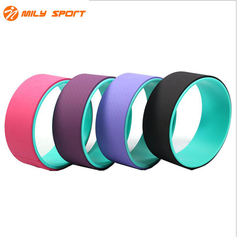 15MM Stress Less Yoga Wheel Exercises For Back Pain Homeuse Fitness Routines