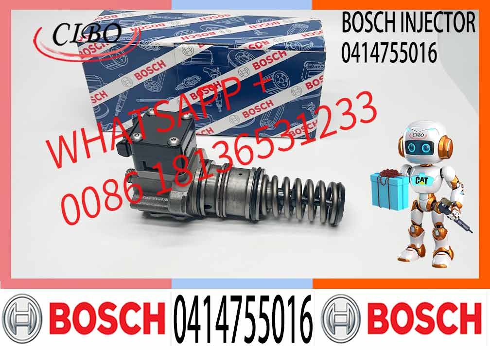 Huida Diesel fuel injector 0414755007 0414755008 0414755016 with genuine packing