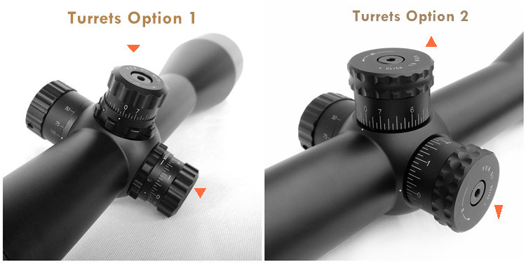 Side Focus Front First Focal Plane 3-30x56 Turret Locking System 1/8 MOA For Hunting