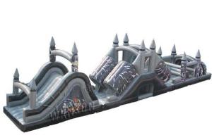 Wholesale Star Wars Themed Inflatable Sports Games / Blow Up Race Track Water Resistant from china suppliers