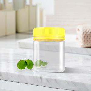 Wholesale 220ML 7oz Empty PET Plastic Storage Honey Candy Cookie Container Jar For Food Packaging from china suppliers