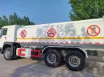 10350x2496x3048mm HOWO 6X4 Fuel Truck 20000-25000 Liters Fuel Oil Tank Tanker